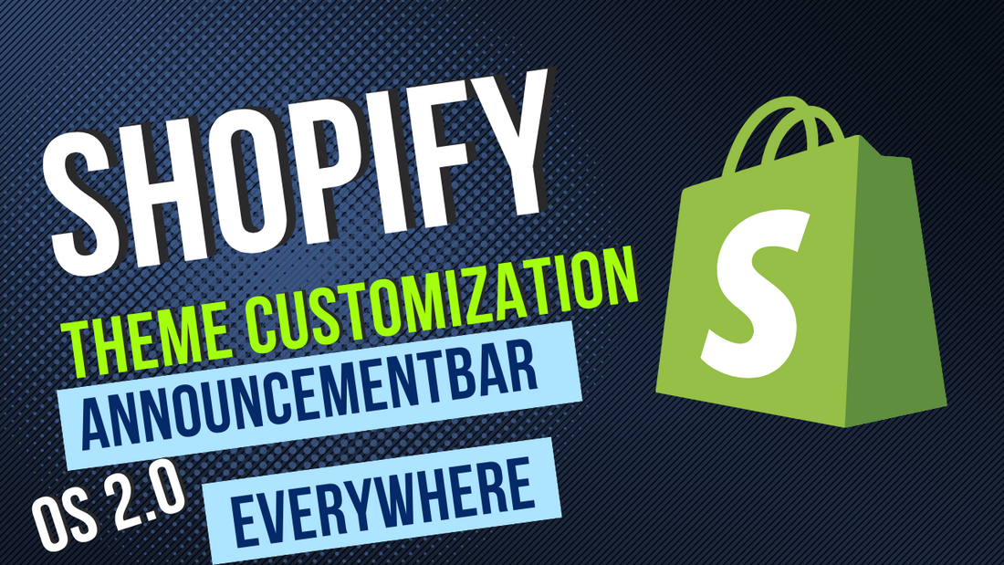 How To Add Announcement Bar in Shopify OS 2.0 Theme