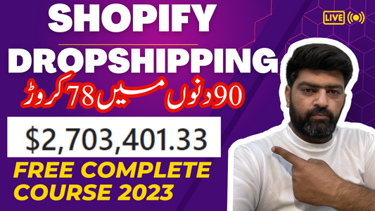 shopify dropshipping complete course 