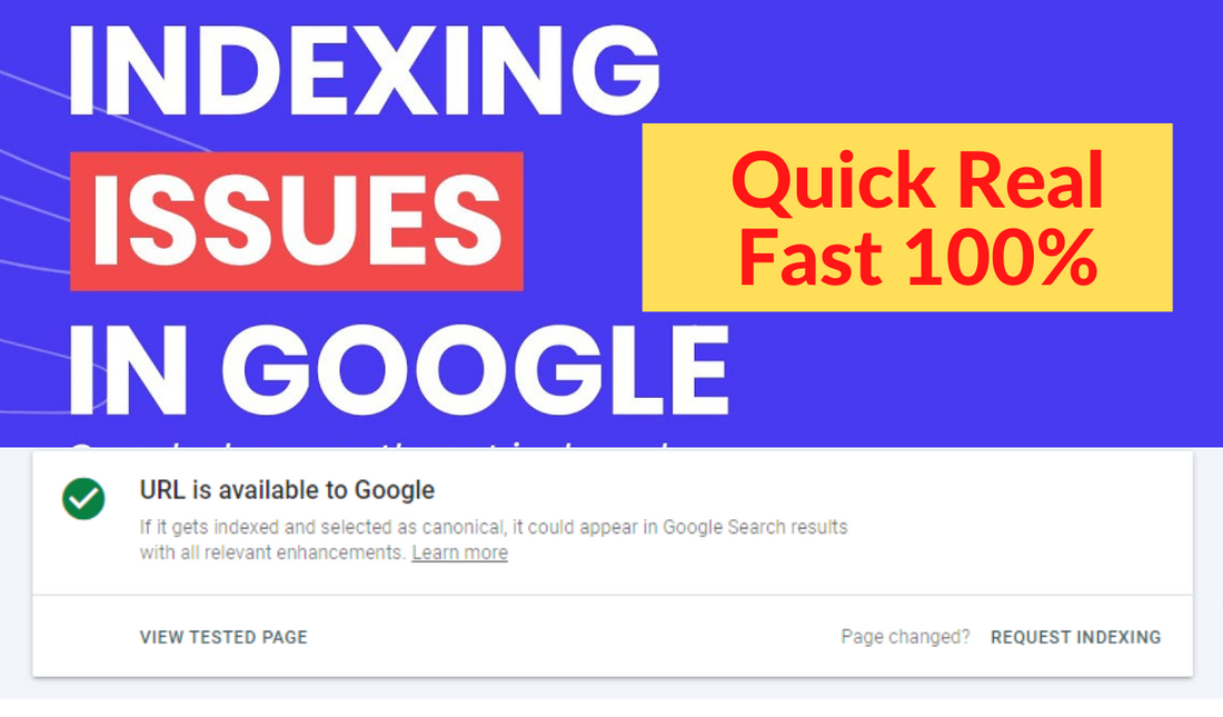 How can I make Google index faster?