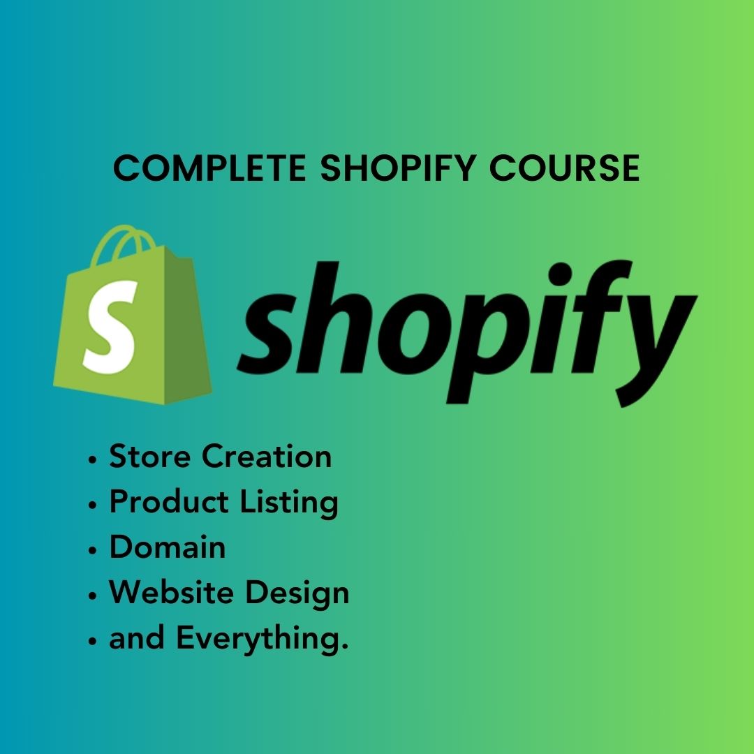 Ecommerce/Digital Marketing Complete Course Learn From Mustafa Ahmad